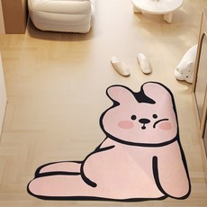 꾸깃애니멀 규조토 발매트, 꾸깃토끼, 1개
