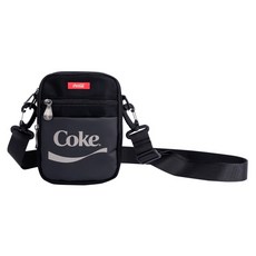 Coca-Cola 可口可樂 斜肩小包, 黑色