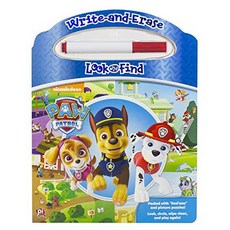Nickelodeon Paw Patrol : Write-and-Erase Look and Find Wipe Clean Board Book