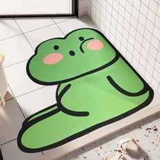 꾸깃애니멀 규조토 발매트, 꾸깃개굴, 1개