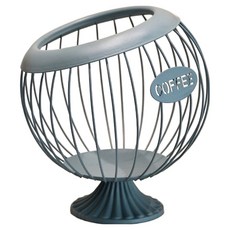 테리보 북유럽 커피 캡슐 보관함 20 x 23 cm, 블루, 1개