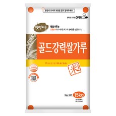 햇쌀마루 골드강력쌀가루, 1개, 15kg