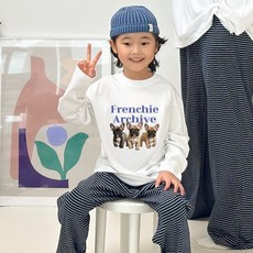 Little rabbit 親子款法國鬥牛犬上下衣套裝