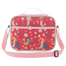stephen joseph 兒童用保溫保冷附背帶午餐盒, 人魚公主, 1個