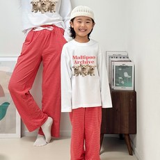 Little rabbit 家庭馬爾濟斯貴賓犬上下衣套裝