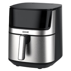 DIKE 蒸氣氣炸鍋 6.5L, 黑銀色, HKE251