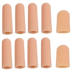 모디상점 실리콘 손가락골무, 스킨색, 10개