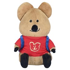 KHTOY DINOTAENG Quokka 學院款玩偶, 棕色, 1個, 12吋