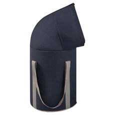 핸디랩 접이식 무릎커버 보온 족욕통, 네이비, 1개