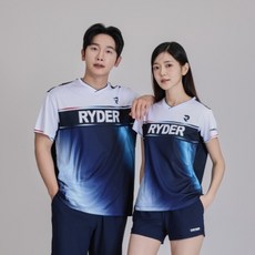 RYDER 羽球比賽服 短袖T恤 2026R-7