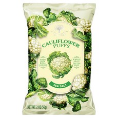 테몰 컬리플라워 퍼프 씨솔트맛, 56g, 1개