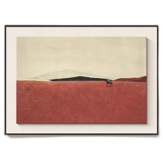 다담리빙 중세풍 고급 거실 소파 장식 알루미늄 액자, Riding + 블랙