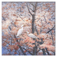 다담리빙 봄을 부르는 예술적 벽 장식 그림, 봄과함께 2