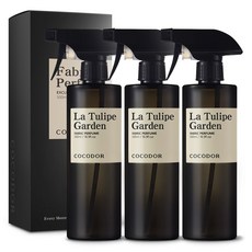 코코도르 퍼퓸 섬유탈취제 라튤립가든, 3개, 500ml