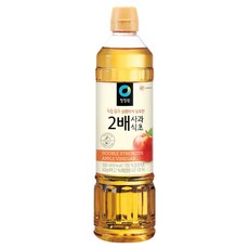 청정원 2배사과식초, 1개, 500ml