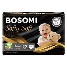 보솜이 소프티소프트 팬티형 기저귀 남여공용, 30매, 대형(L)