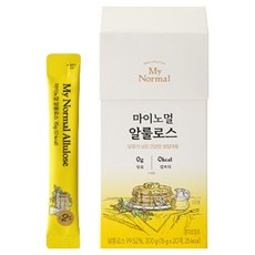 마이노멀 저당 저칼로리 Zero 알룰로스 스틱 20p, 300g, 1개