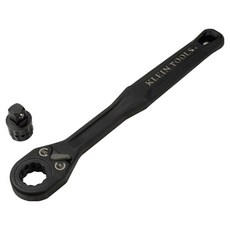 KLEIN TOOLS 長螺栓螺帽用 貫通型 9.6mm 棘輪扳手組 65408ADP, 1套