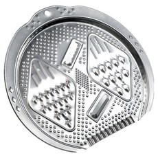 로얄보덴 무연마 올스텐 304 올인원 만능 강판, 실버, 1개