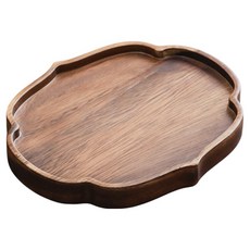 쿠쏘 호두나무 티트레이 F타입 16 x 13.5 x 2 cm, 우드, 1개