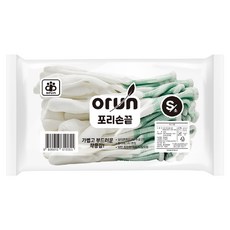 오런 포리 10P 손끝 코팅장갑 S, 흰색, 1개