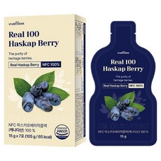 WEBIOM Real 100 莓果 NFC 鮮榨果汁 7入, 105g, 1個