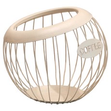 테리보 북유럽 커피 캡슐 보관함 20 x 18 cm, 화이트, 1개 화이트, 1개
