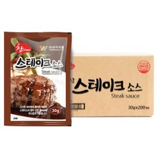 참 스테이크소스, 30g, 200개