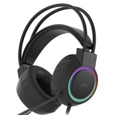 맥스틸 초경량 가상 7.1 3D 서라운드 어학겸용 LED USB 게이밍 헤드셋, BLACK, GM-GHU710 PRO