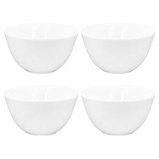 Rovenzo 骨瓷烏龍麵碗, 白色, 4個