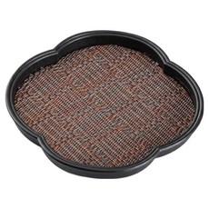 쿠쏘 대나무 다도 트레이 13.5 x 13.5 x 1.5 cm, D타입, 1개