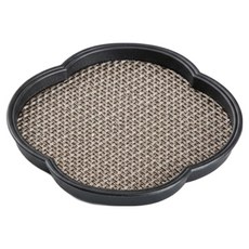 쿠쏘 대나무 다도 트레이 13.5 x 13.5 x 1.5 cm, F타입, 1개