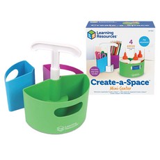 Learning Resources 空間整理迷你中心 LER3810, 混合顏色, 1個