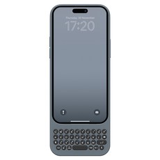 클릭스 아이폰 키보드 케이스 아이폰 15 프로맥스 CK-5200-1 제조사축, 런던 스카이, 1개