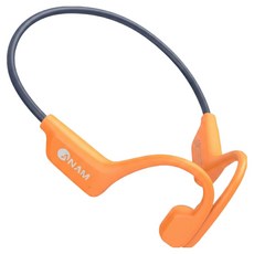 아남 내장메모리MP3 수영 런닝 전용 골전도 블루투스 6.0 이어셋, 오렌지, BT BONEpro W