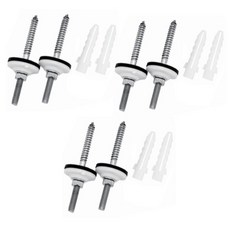 WATOS 洗臉盆壁虎螺絲 6入, WLM40-150L