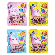 아가플러스 우파루파 폭신 스퀴시 랜덤발송 2p, 4개