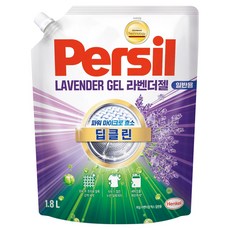 퍼실 딥클린 초미세세탁 라벤더젤 맥스 일반용 액체세제 리필, 1.8L, 1개