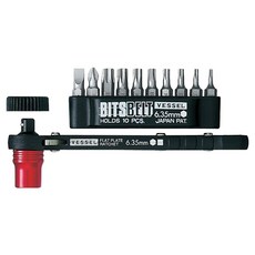 VESSEL Tools 棘輪扳手組 TX-12MC, 1套