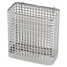 스토피아 올스텐 수저통 사각 소, 실버, 1개 실버, 1개