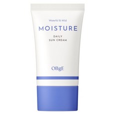 OBgE 台灣公司貨 水潤舒緩防曬乳 SPF50+ PA++++, 1件, 50ml