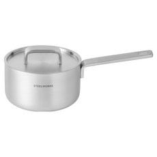 Steelworks 電磁爐 Grid 316Ti 五層醬汁鍋, 單一顏色, 1個, 16cm