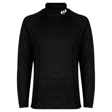 하키클럽 스포츠 이너웨어 반목 탑 티셔츠, 블랙