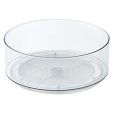 COGIT 冰箱旋轉置物盤 深型, 透明色, 1個