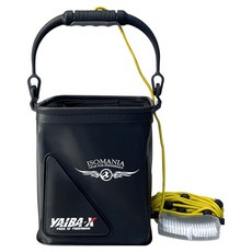 야이바엑스 접이식 두레박 살림통 KYB-24, BLACK