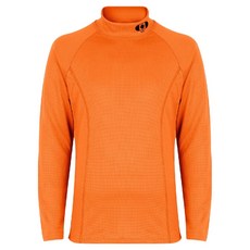 하키클럽 스포츠 이너웨어 반목 탑 티셔츠, 오렌지