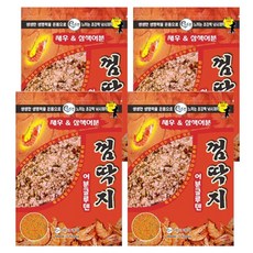 에코레져 껌딱지 새우 어분글루텐, 4개
