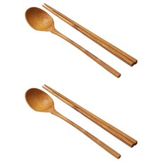 JAJU 兒童用柚木餐具組