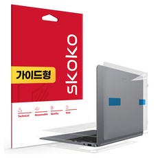 스코코 갤럭시북6 프로 16 NT960XJG 무광 전신 외부보호필름 3p 세트, 1세트