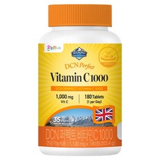 다이아몬드캘리포니아뉴트리션 DCN 퍼펙트 비타민C 1000 203.4g, 1개, 180정